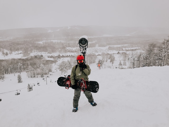 Winter mountain ski and snowboarding trip for a different travel experience