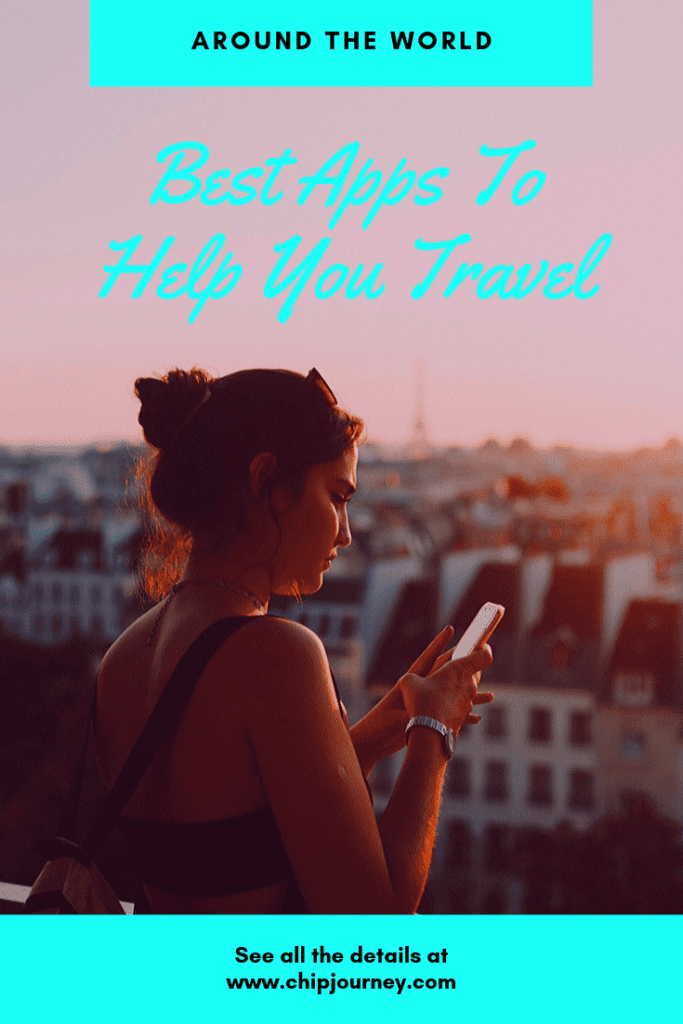 Best travel apps planning graphic