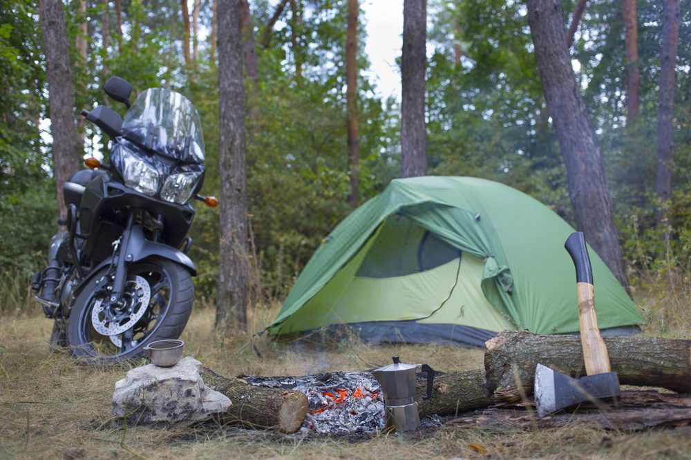 Extra clothes for motorcycle adventures