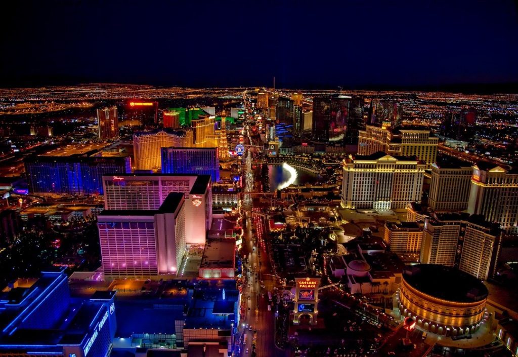 Las Vegas in the USA for lads holiday