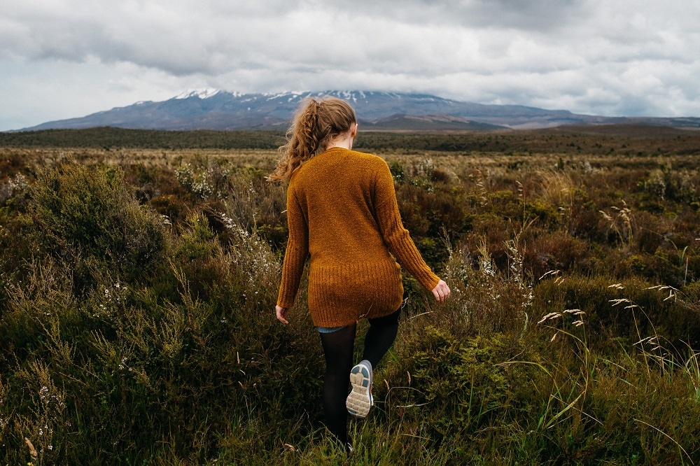 Tongariro National Park New Zealand solo female travel
