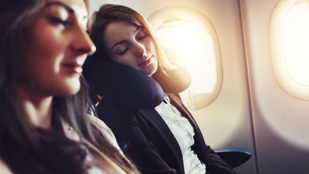 Best way to sleep on a plane