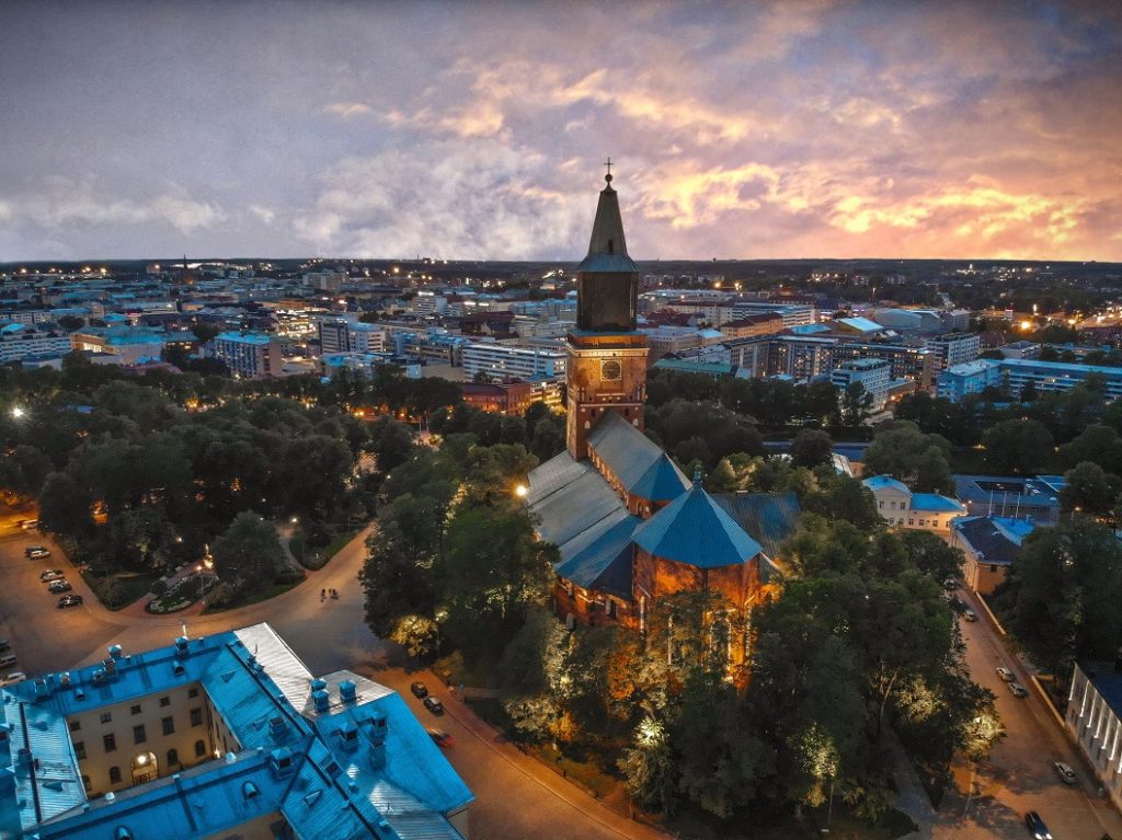 Turku Cathedral in Finland