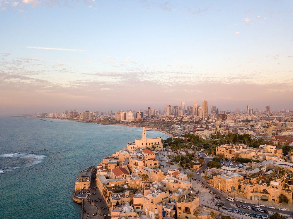 Tel Aviv, Israel in April