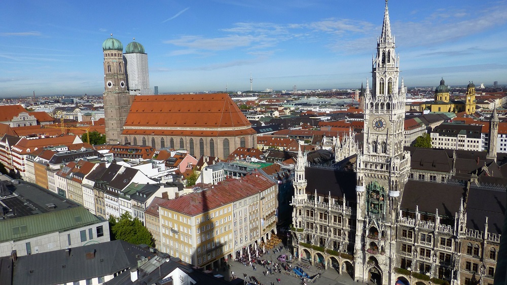 Munich Germany and Oktoberfest season in September