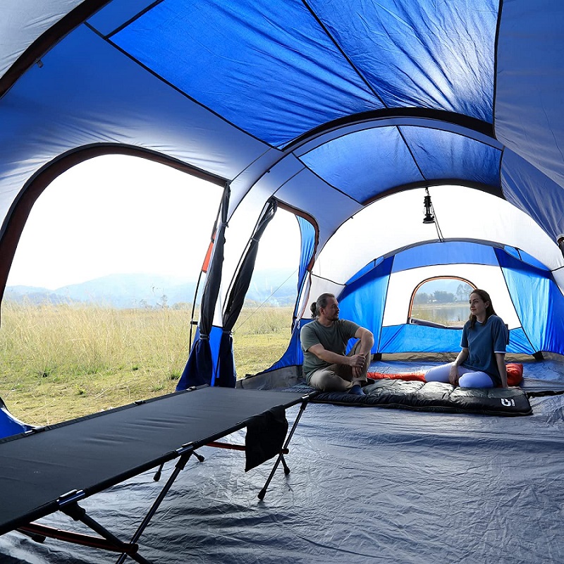 Large CAMPROS family tent exterior