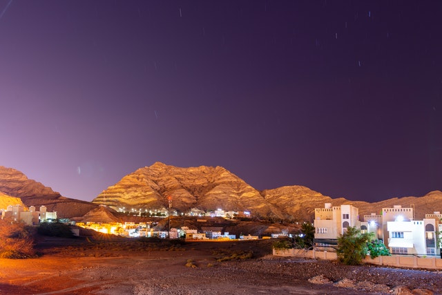 Oman warm weather November travel destination