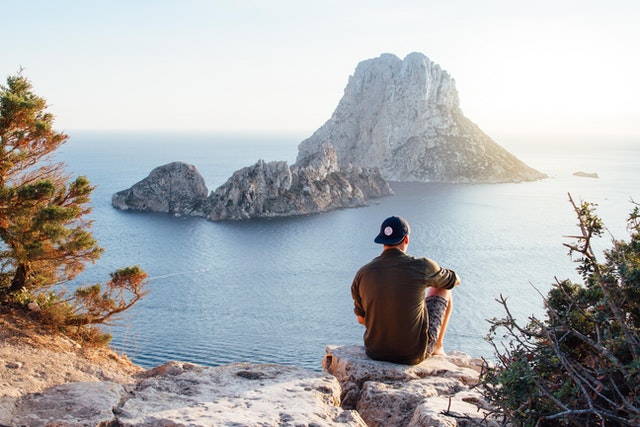People enjoying a summer outdoor destination