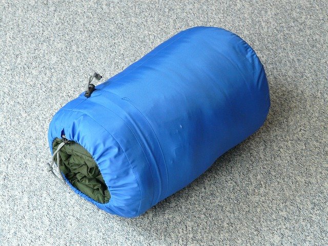 Quality sleeping bag for camping