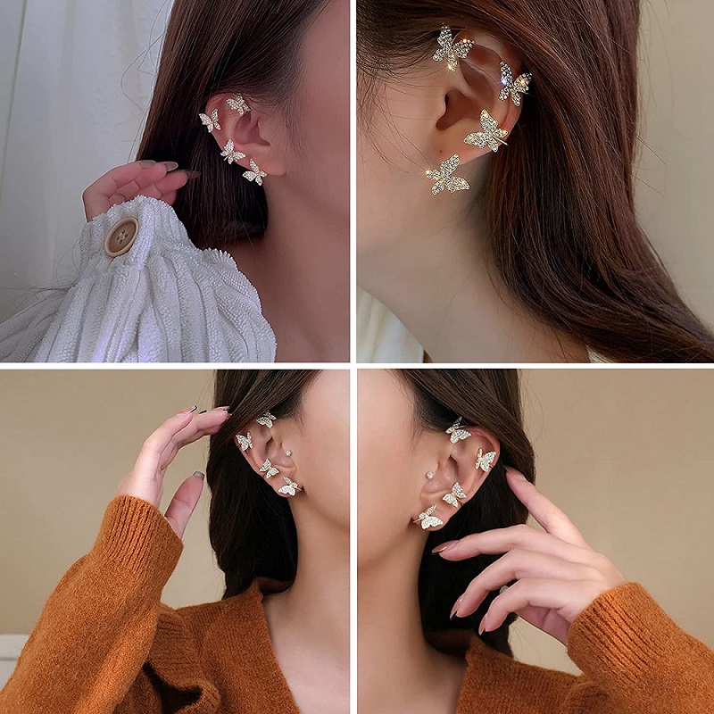 Ear style jewelry with decorative earrings
