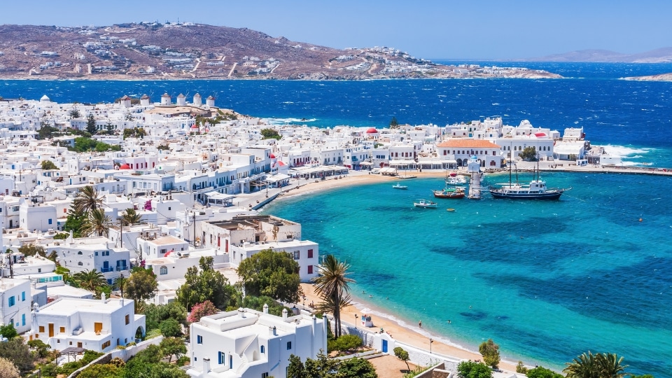 Mykonos Greece beach destination for solo female travelers