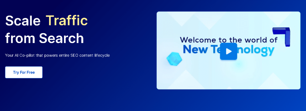 Scalenut AI SEO platform screenshot