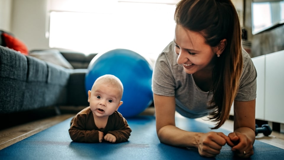 Exercise tips for stay-at-home moms