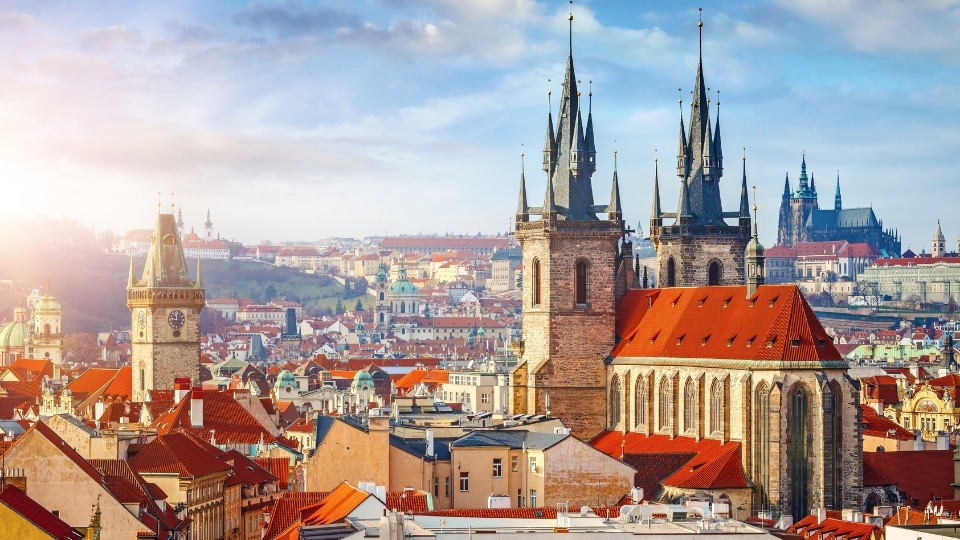 Prague Czech Republic as a cheap lads holiday destination