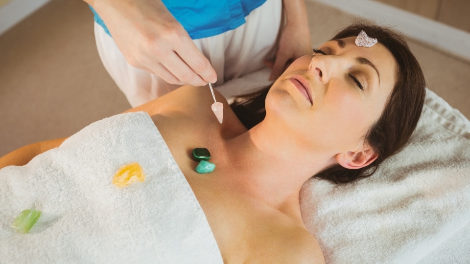 Chakra healing and balance concept