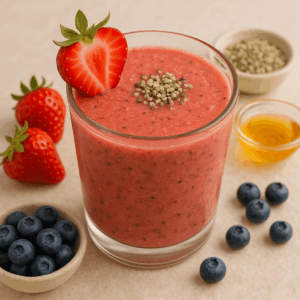 Strawberry Omega Boost Smoothie
