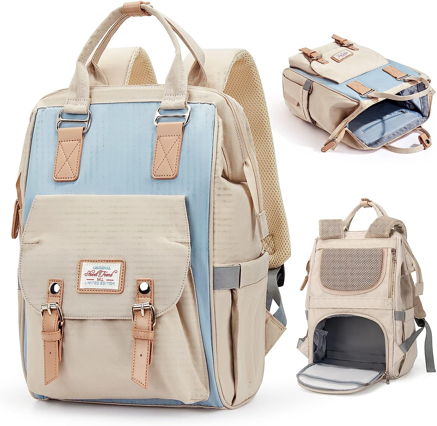Venatin diaper backpack for travel moms