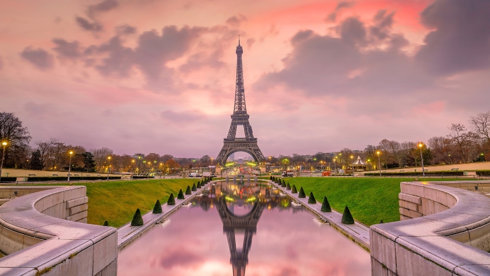 Eiffel Tower in Paris France