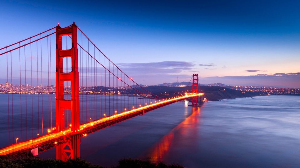 Golden Gate Bridge in San Francisco