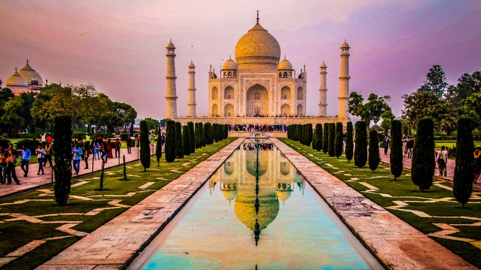 Taj Mahal in Agra India