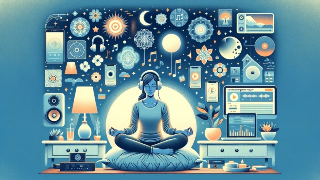 Creating your meditation music playlist for sleep