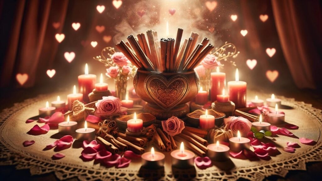 Cinnamon used in love and relationship rituals