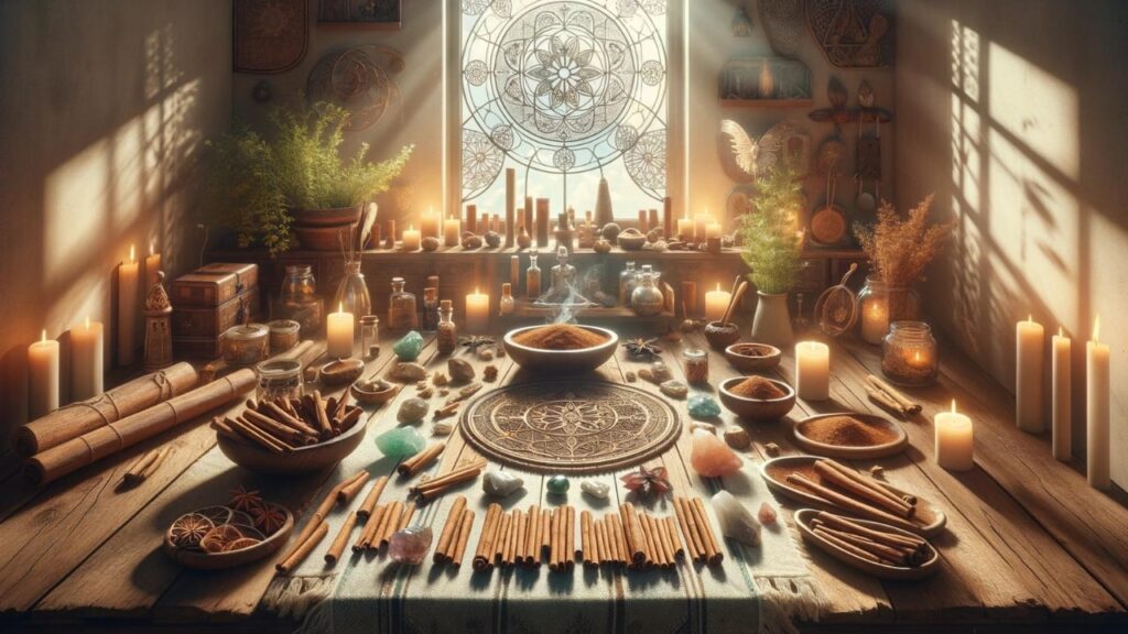 Cinnamon as a symbolic support for physical and spiritual wellness