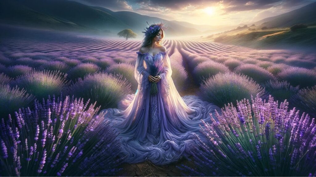 Lavender for harmony in love spells