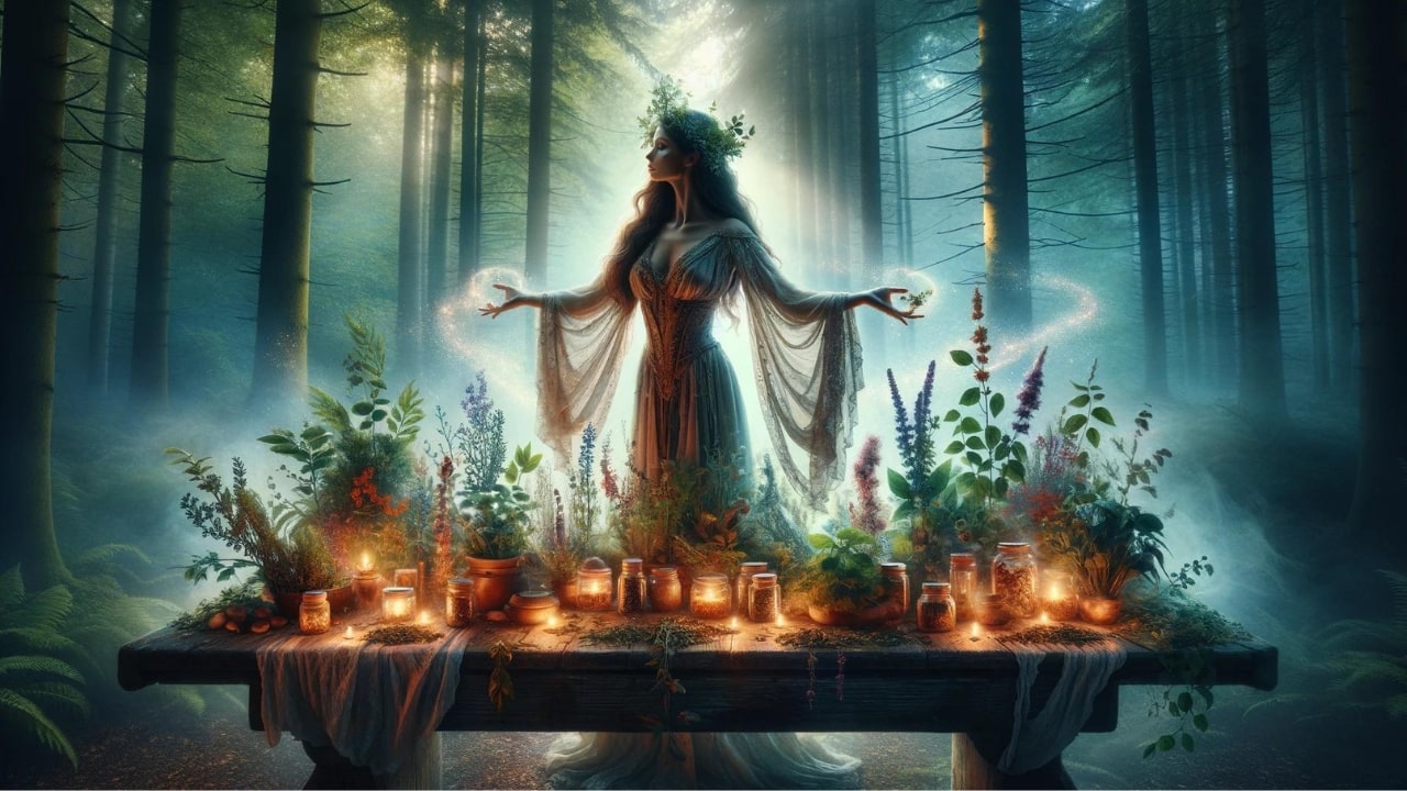 Love Spell Herbs: Magical Botanicals For Romance & Healing
