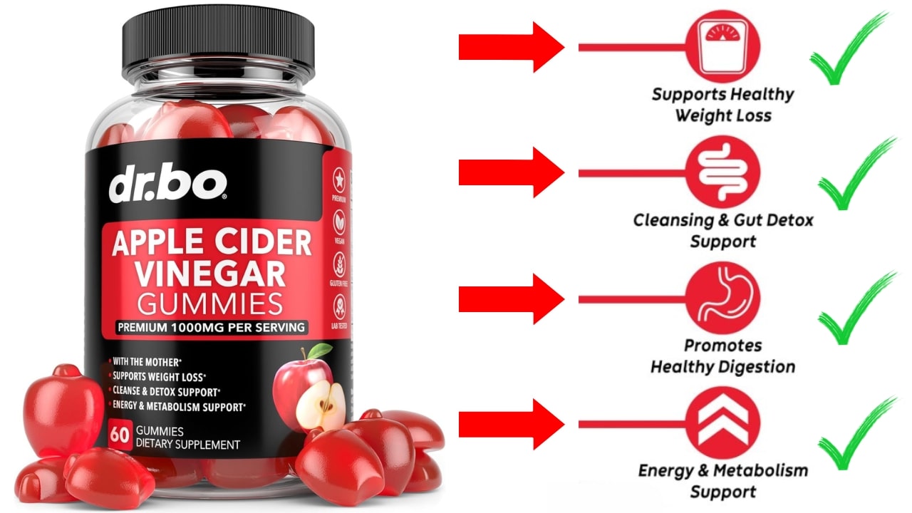 Apple Cider Vinegar Gummies Review: Benefits, Safety & Weight Loss