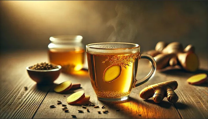 Fennel and ginger tea for weight loss