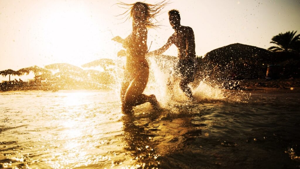 Give him space to chase you while keeping healthy boundaries