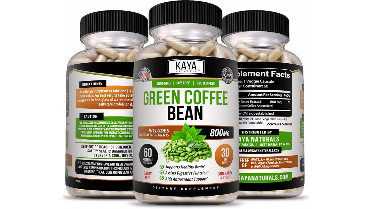 Kaya Naturals Green Coffee Bean Extract: Benefits, Safety and Weight Loss Support