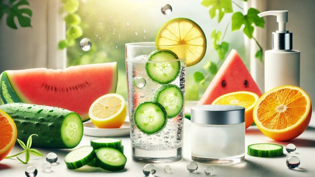 Hydrate for better skin elasticity