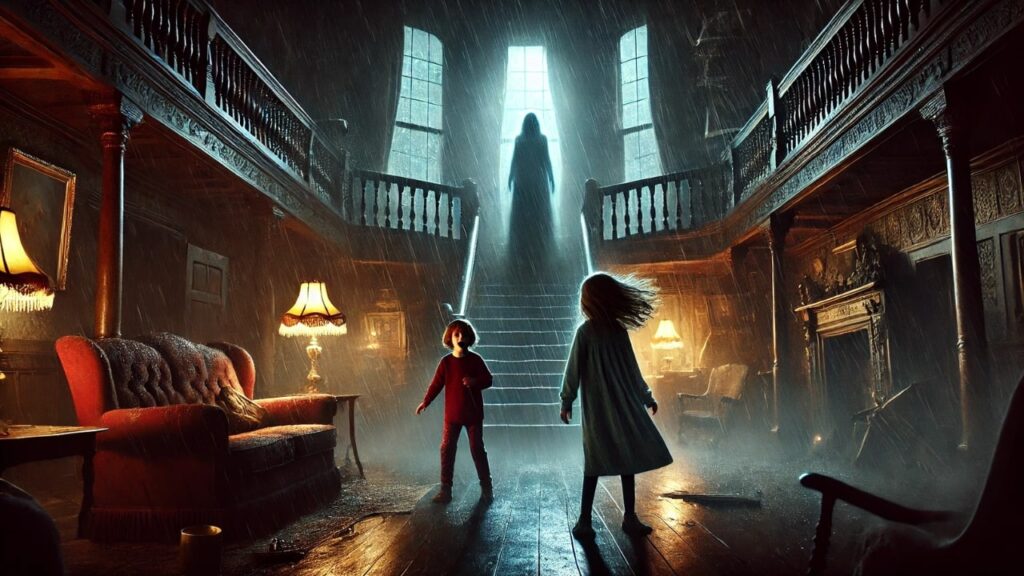 Echoes of a dark past inside the haunted family home