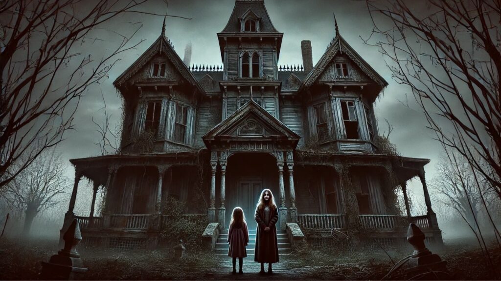Sophia and Elena Moore arrive at the old family house