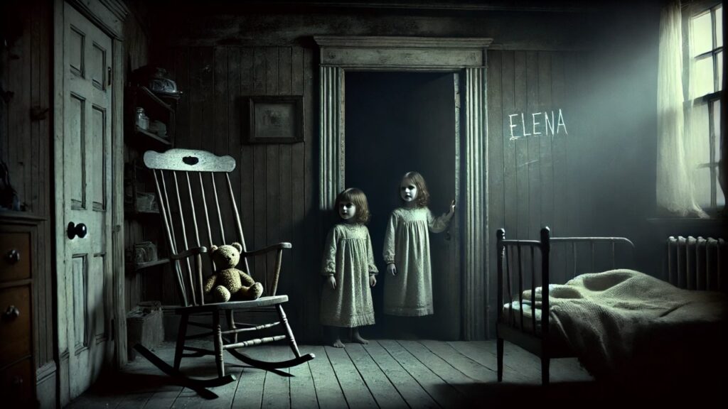 The locked room inside the haunted Victorian house