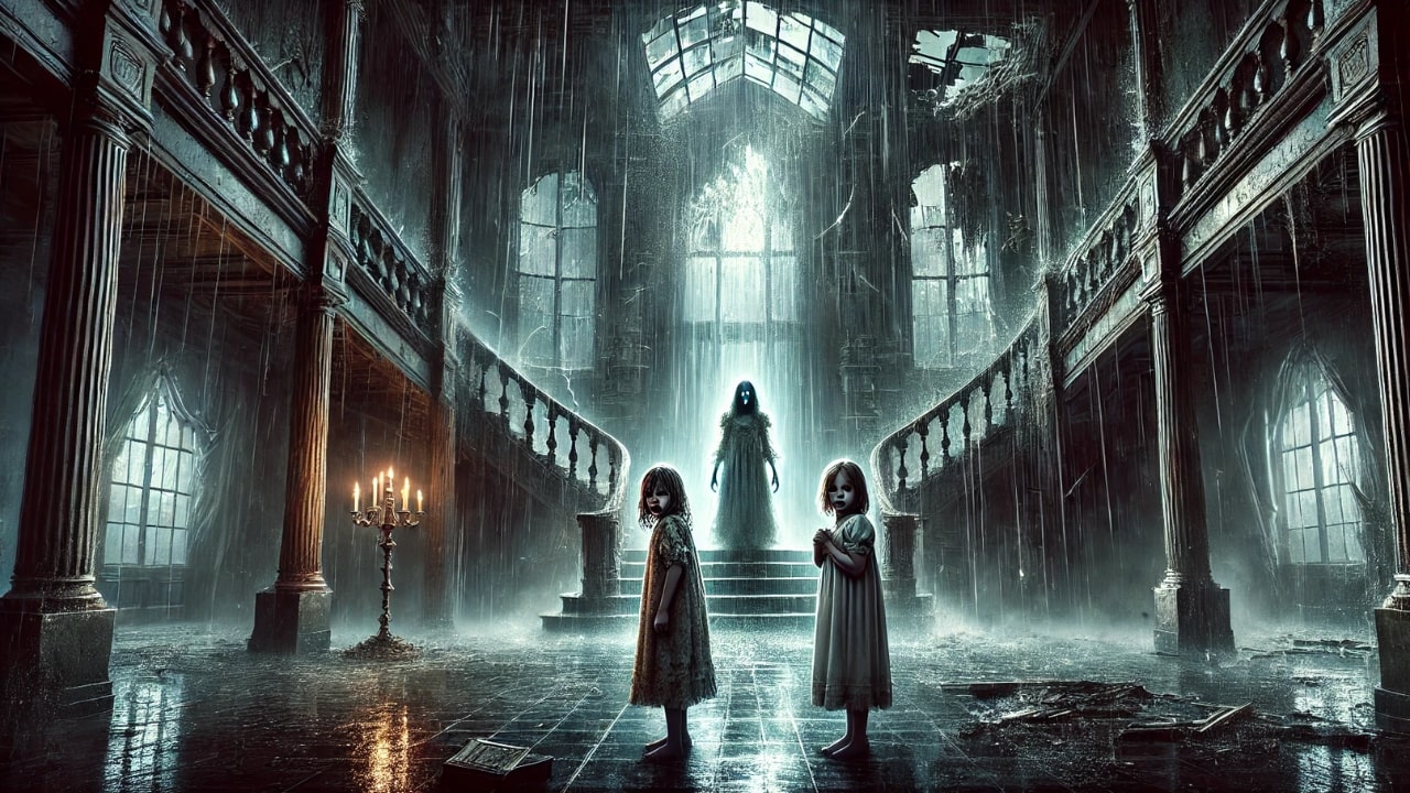 Scary story about two sisters in a haunted old house