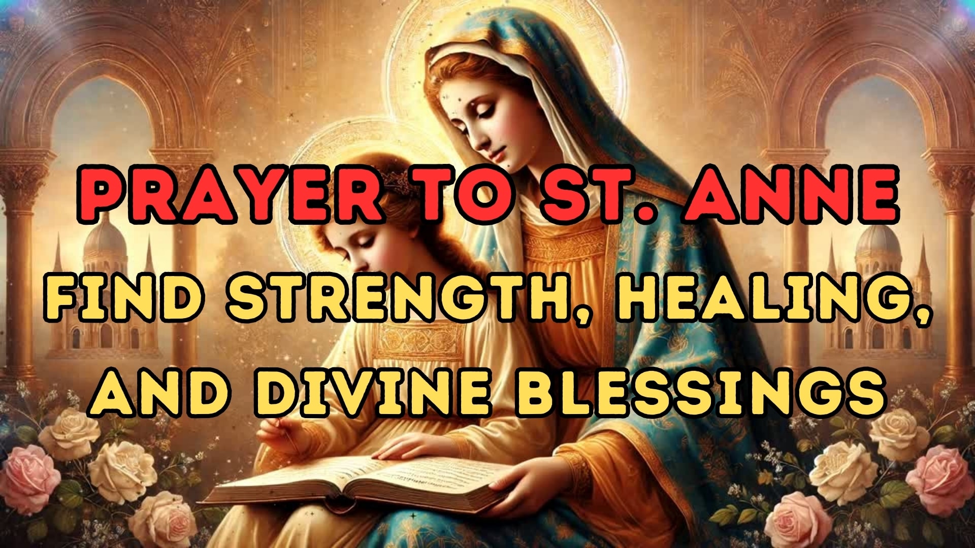 Prayer to St. Anne to Obtain a Special Favor – Ask and You Shall Receive