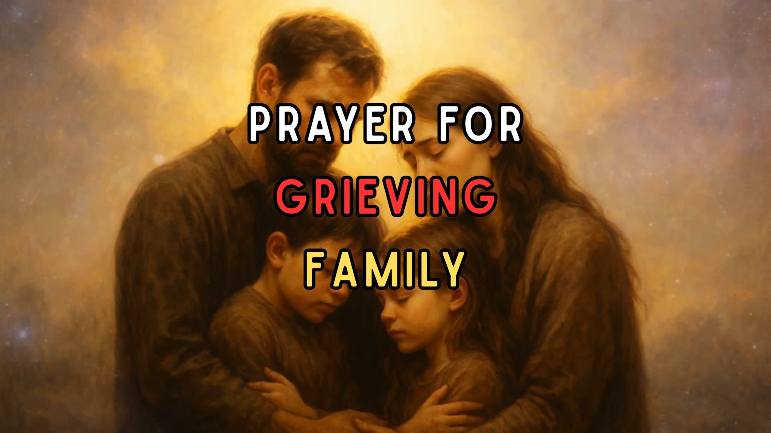 A Gentle Prayer for Families in Grief