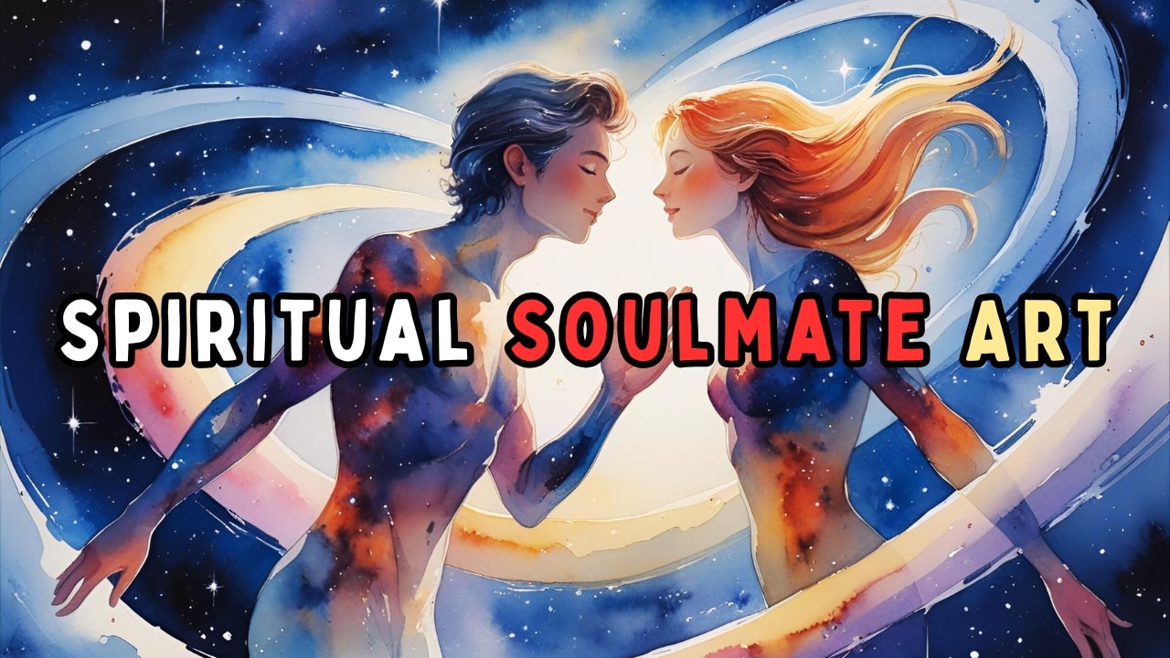 Spiritual Soulmate Art: Deeper Connection of Love and Past Lives