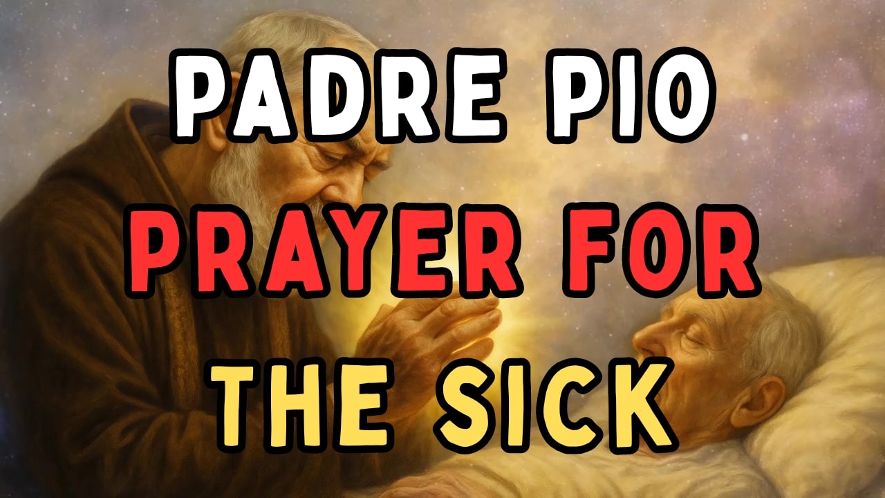 Padre Pio Prayer for the Sick 🙏 Healing in Times of Suffering