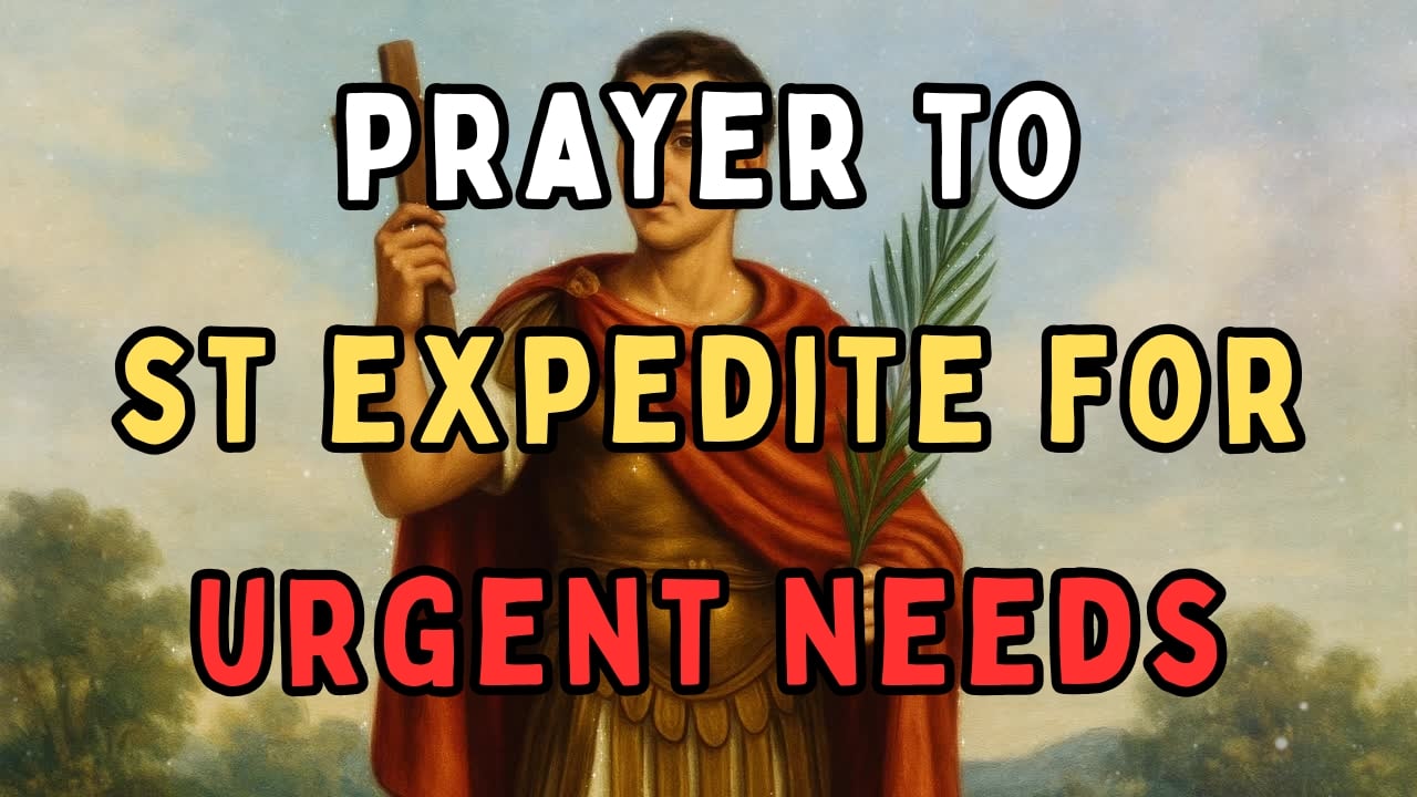 Prayer to St. Expedite for Urgent Needs and Quick Help