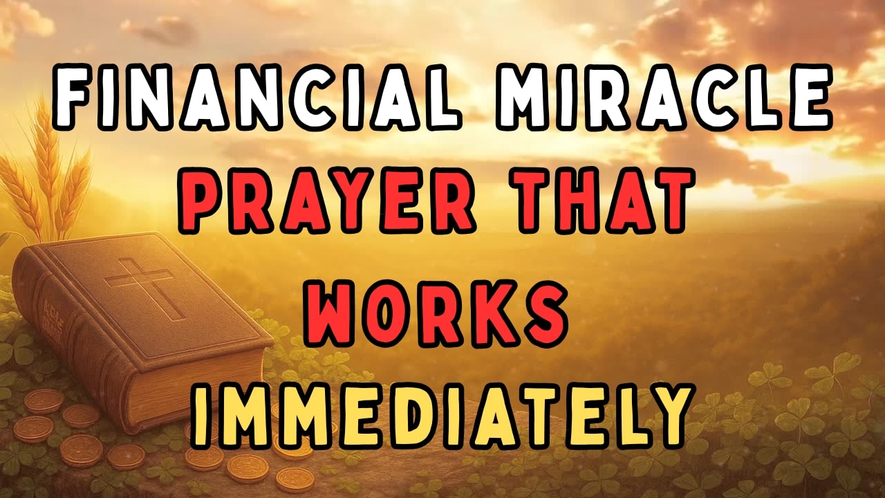 Financial Miracle Prayer That Works Immediately — God’s Blessing
