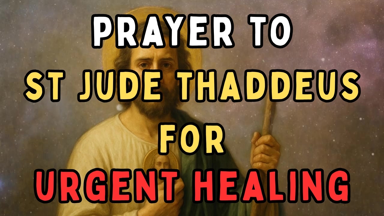 Prayer to St. Jude Thaddeus for Urgent Healing